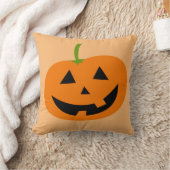 かぼちゃのジャックランタンハロウィーン枕 クッション (ブランケット)
