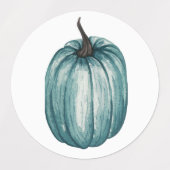 かぼちゃのステッカー、ステッカー、秋ステッカー、 ラベル (デザイン2)
