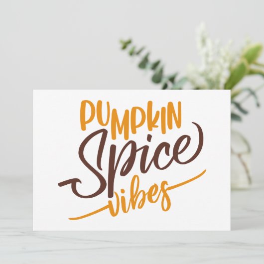 かぼちゃのスパイスの雰囲気 カード (スタンド正面)