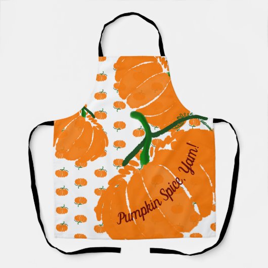 かぼちゃのスパイス、ヤム！ エプロン (正面)