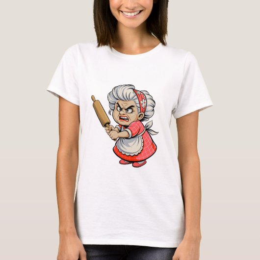 かぼちゃのセーターを着た秋のトラ猫 ファール カワイイ  Tシャツ (正面)