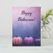 かぼちゃのハロウィン グリーティング カード (スタンド正面)