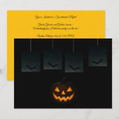 かぼちゃのハロウィン ポストカード (正面/裏面)
