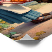 かぼちゃのパッチに登場する愛らしい大人のマンチキン2匹 ポスター (角)