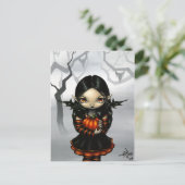 「かぼちゃのピクシー」はがきき ポストカード (スタンド正面)