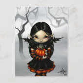 「かぼちゃのピクシー」はがきき ポストカード (正面)