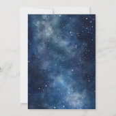 かぼちゃのプリンセス魅惑された森の女の子の赤ちゃんシャワー 招待状 (裏面)