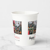 かぼちゃのランタン ハロウィン フォト コラージュ 紙コップ (左)