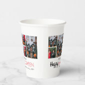 かぼちゃのランタン ハロウィン フォト コラージュ 紙コップ (右)