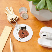 かぼちゃの中の猫 キーホルダー