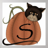 かぼちゃの中の猫 ポスター (正面)