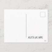 かぼちゃの中の鶏 シーズンポストカード (裏面)