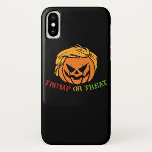 かぼちゃの切り身またはおもしろい扱いハロウィーン iPhone X ケース