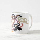 かぼちゃの夕日 秋 かわいい コーヒーマグカップ (正面右)
