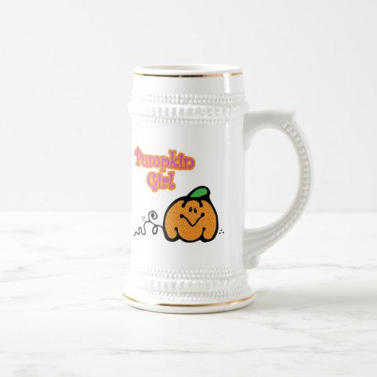 かぼちゃの女の子 ビールジョッキ (右)