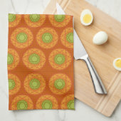 かぼちゃの宝石12ポイント星の秋のキッチンタオル キッチンタオル (四つ折り)