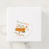 かぼちゃの感謝祭ラウンドをスライスする方法 フェイバータグ (インサイチュ)