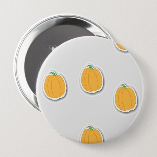 かぼちゃの木 缶バッジ (正面&裏面)