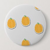 かぼちゃの木 缶バッジ (正面)