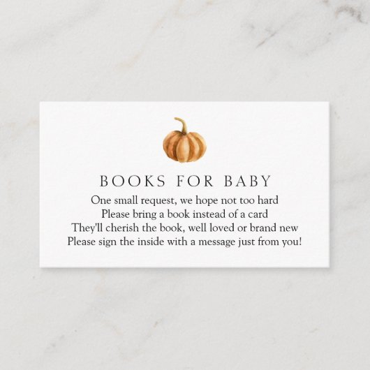 かぼちゃの格子状のベビー囲いカード用の本 エンクロージャーカード (正面)