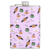 かぼちゃの衣装パターンハロウィーンのカボチャのちょうちん フラスク (正面)