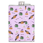 かぼちゃの衣装パターンハロウィーンのカボチャのちょうちん フラスク (裏面)