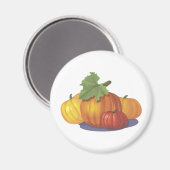 かぼちゃの装飾 マグネット (正面/裏面)