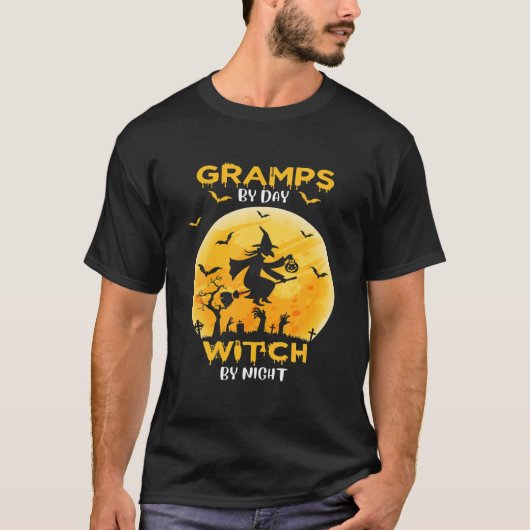 かぼちゃの頭ハロウィーンの贈り物の骨おもしろい飾り Tシャツ (正面)