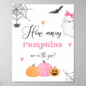 かぼちゃをいくつ当ててみろ ポスター (正面)