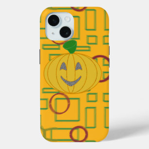 かぼちゃをドレスアップ iPhone 15ケース