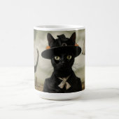 かぼちゃを持つ魔女猫 コーヒーマグカップ (中央)