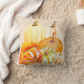 かぼちゃを枕に入れて収穫 クッション (ブランケット)