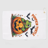 かぼちゃウミガメ ゴルフタオル (横)