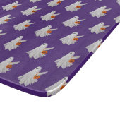 かぼちゃキャンディバケットによるトリックまたは処理幽霊 カッティングボード (角)