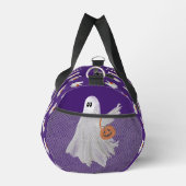 かぼちゃキャンディバケットによるトリックまたは処理幽霊 ダッフルバッグ (右)