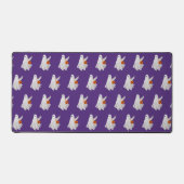 かぼちゃキャンディバケットによるトリックまたは処理幽霊 デスクマット (正面)