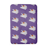 かぼちゃキャンディバケットによるトリックまたは処理幽霊 バスマット (正面縦)