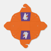 かぼちゃキャンディバケットによるトリックまたは処理幽霊 フェイバーボックス (折り畳みなし)