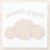 かぼちゃコースター ガラスコースター (裏面)