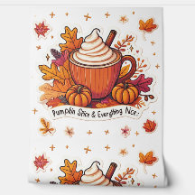 かぼちゃスパイスエステティックコージー秋のパターン