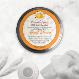 かぼちゃスパイス自家製体バターまたはジェリーラベル ラウンドシール