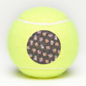 かぼちゃスーツの動物柄 テニスボール (裏面)