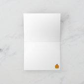 かぼちゃノートカード カード (内部)