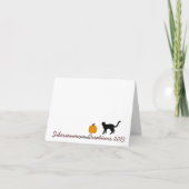 かぼちゃノートカード カード (裏面)