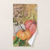 かぼちゃバスタオルセット バスタオルセット (ハンドタオル)