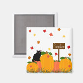 かぼちゃパッチサイン磁石 マグネット (正面/裏面)