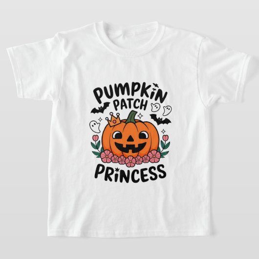 かぼちゃパッチプリンセス Tシャツ (レイダウン)