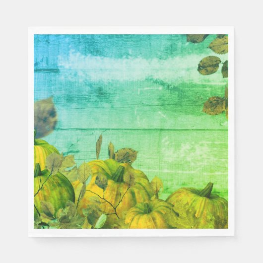 かぼちゃパッチペーパーナプキン スタンダードランチョンナプキン (正面)