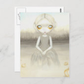 「かぼちゃパッチ幽霊」はがき ポストカード (正面/裏面)