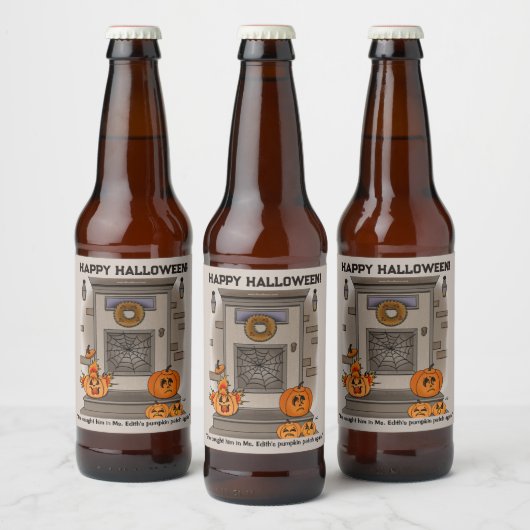 かぼちゃパッチ ビールラベル (ボトル)